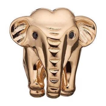 Christina Forgyldte sølv Elephant Elefant, model 623-G51 køb det billigst hos Guldsmykket.dk her
